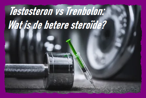 Testosteron vs Trenbolon vergelijking afbeelding - Beste steroïde voor spiergroei en kracht