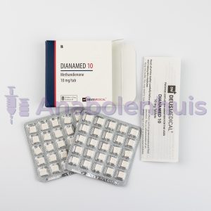 DIANAMED 10mg (Methandienon) Deus Medical - Anabole steroïde voor het bevorderen van spiergroei en kracht