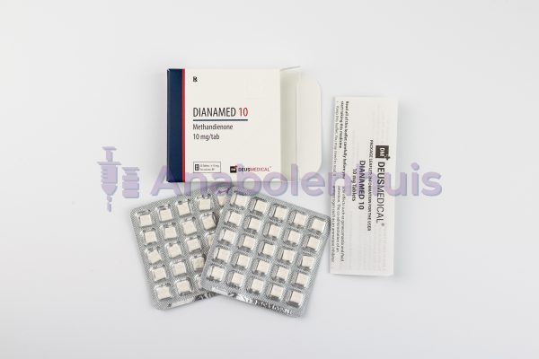 DIANAMED 10mg (Methandienon) Deus Medical - Anabole steroïde voor het bevorderen van spiergroei en kracht