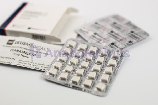 DIANAMED 10mg (Methandienon) Deus Medical - Anabole steroïde voor het bevorderen van spiergroei en kracht