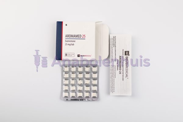 AROMAMED 25mg (Exemestane) Deus Medical - Aromataseremmer voor het verminderen van oestrogeenniveaus bij hormonale therapieën