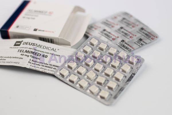 TELMIMED 40 (Telmisartan) Deus Medical – 40mg tabletten, bloeddrukverlagend middel, helpt bij het behandelen van hypertensie en het beschermen van de cardiovasculaire gezondheid