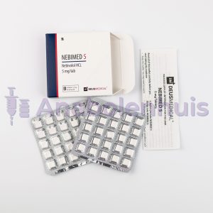 NEBIMED 5 (Nebivolol) Deus Medical – 5mg tabletten, gebruikt voor de behandeling van hoge bloeddruk en ter ondersteuning van de hartgezondheid