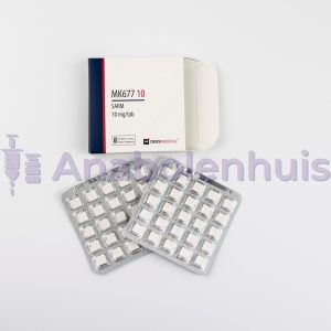 MK677 10mg/tablet (Ibutamoren) Deus Medical - Groeihormoonstimulator die helpt bij spiergroei, vetverlies en verbetering van herstel en slaapkwaliteit