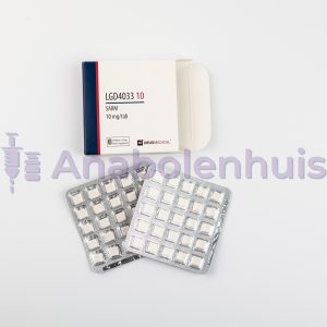 LGD4033 10mg/tablet (Ligandrol) Deus Medical - Selectieve androgeenreceptor modulator (SARM) die spiermassa vergroot en helpt bij vetverlies met minimale bijwerkingen