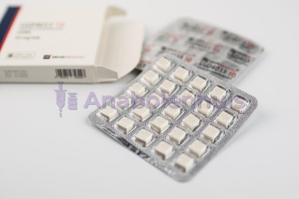 LGD4033 10mg/tablet (Ligandrol) Deus Medical - Selectieve androgeenreceptor modulator (SARM) die spiermassa vergroot en helpt bij vetverlies met minimale bijwerkingen