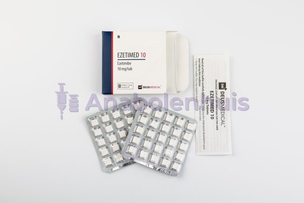 EZETIMED 10mg/tablet (Ezetimibe) Deus Medical - Cholesterol verlagend medicijn, vermindert de opname van cholesterol in de darmen