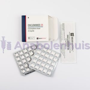 ENCLOMIMED 25mg (Enclomiphene Citrate) Deus Medical - Selectieve oestrogeenreceptormodulator, gebruikt voor het stimuleren van de testosteronproductie