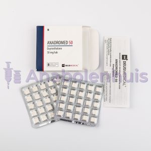 ANADROMED 50mg (Oxymetholon) Deus Medical - Krachtige anabole steroïde voor spieropbouw en krachttoename