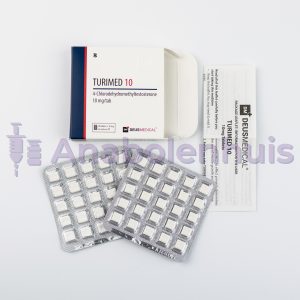 TURIMED 10mg (Turinabol) Deus Medical - Orale anabole steroïde voor droge spiermassa en krachtverbetering