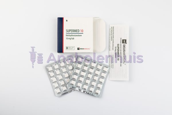 SUPERMED 10mg (Methyldrostanolon) Deus Medical - Anabool steroïde voor spieropbouw en krachtverbetering