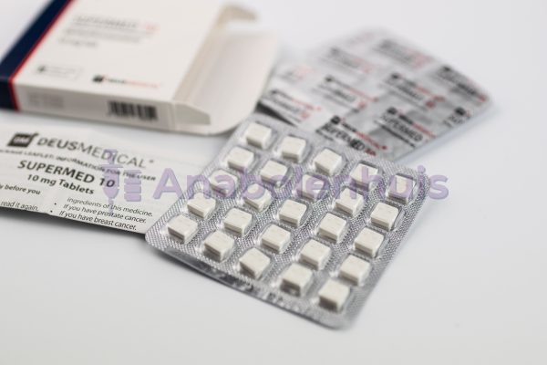 SUPERMED 10mg (Methyldrostanolon) Deus Medical - Anabool steroïde voor spieropbouw en krachtverbetering