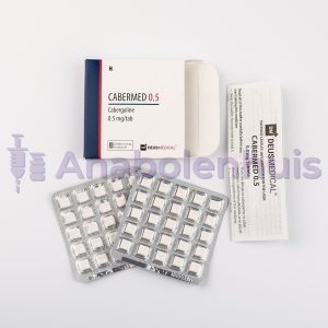 CABERMED 0,5mg (Cabergoline) Deus Medical - Dopamine-agonist voor het behandelen van hormonale stoornissen