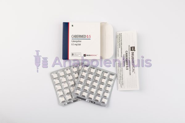 CABERMED 0,5mg (Cabergoline) Deus Medical - Dopamine-agonist voor het behandelen van hormonale stoornissen