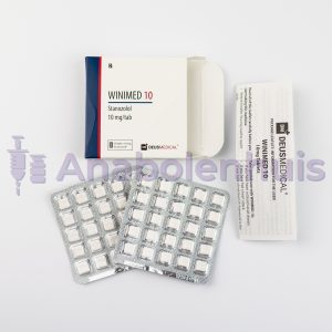 WINIMED 10mg (Stanozolol) Deus Medical - Orale anabole steroïde voor spieropbouw en krachttoename