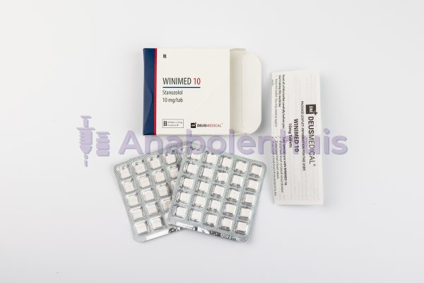 WINIMED 10mg (Stanozolol) Deus Medical - Orale anabole steroïde voor spieropbouw en krachttoename