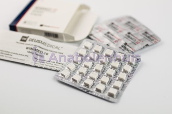 WINIMED 10mg (Stanozolol) Deus Medical - Orale anabole steroïde voor spieropbouw en krachttoename