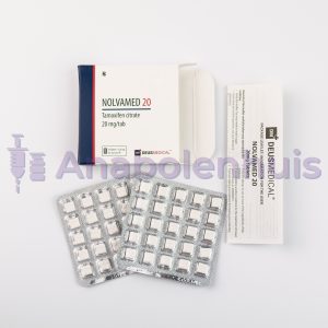 NOLVAMED 20mg (Tamoxifencitraat) Deus Medical - Selectieve oestrogeenreceptormodulator (SERM) voor behandeling van hormoongevoelige aandoeningen